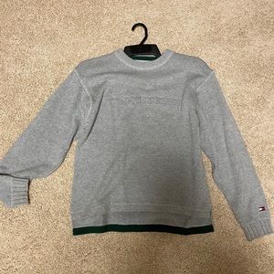 Tommy Hilfiger boys grey sweater